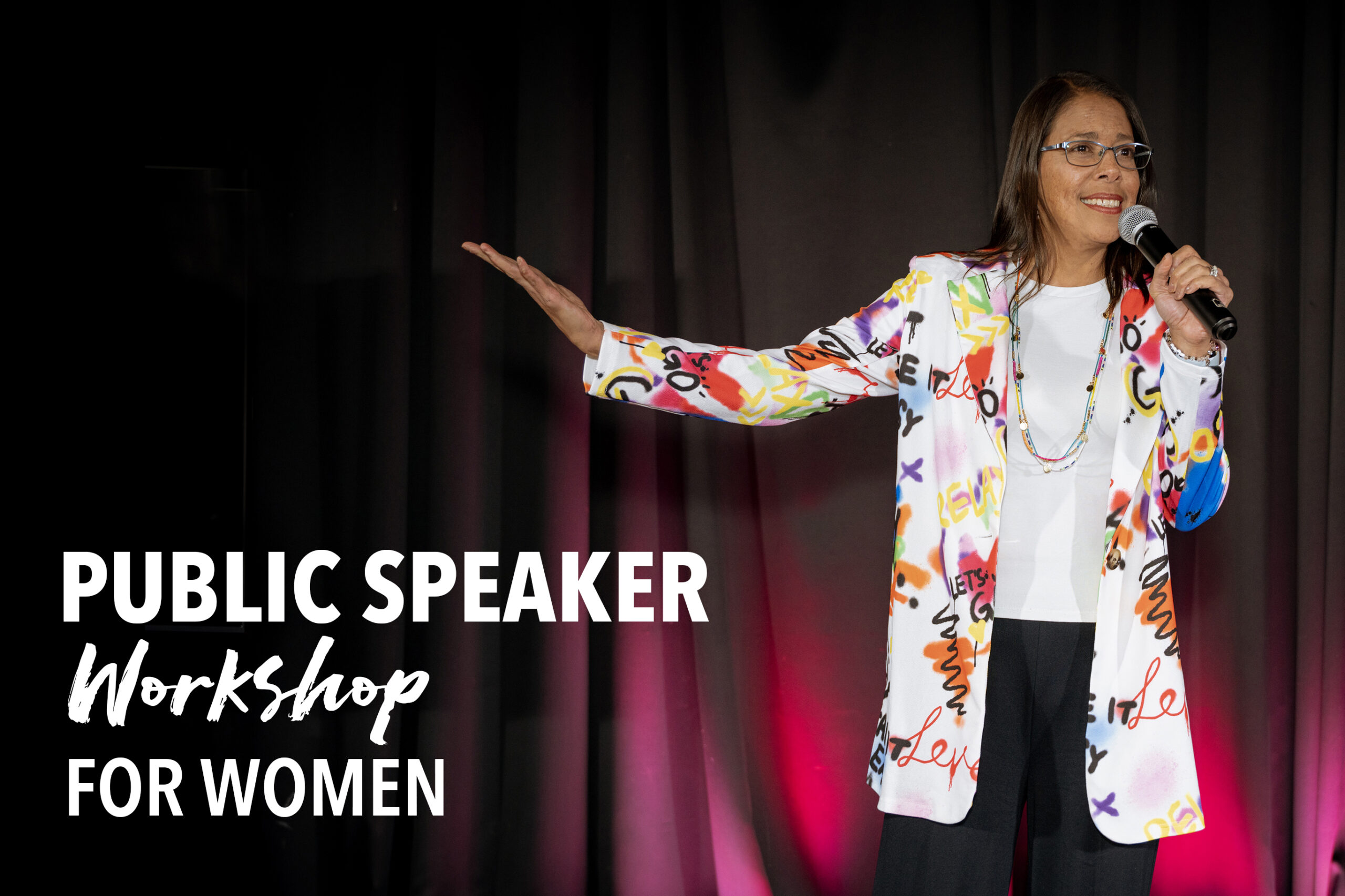 Speaker workshop for women in business, Banner