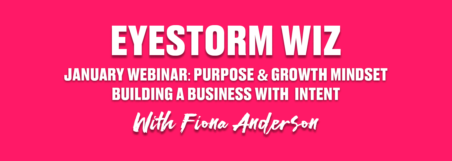 Online visibility programme for women in business, banner