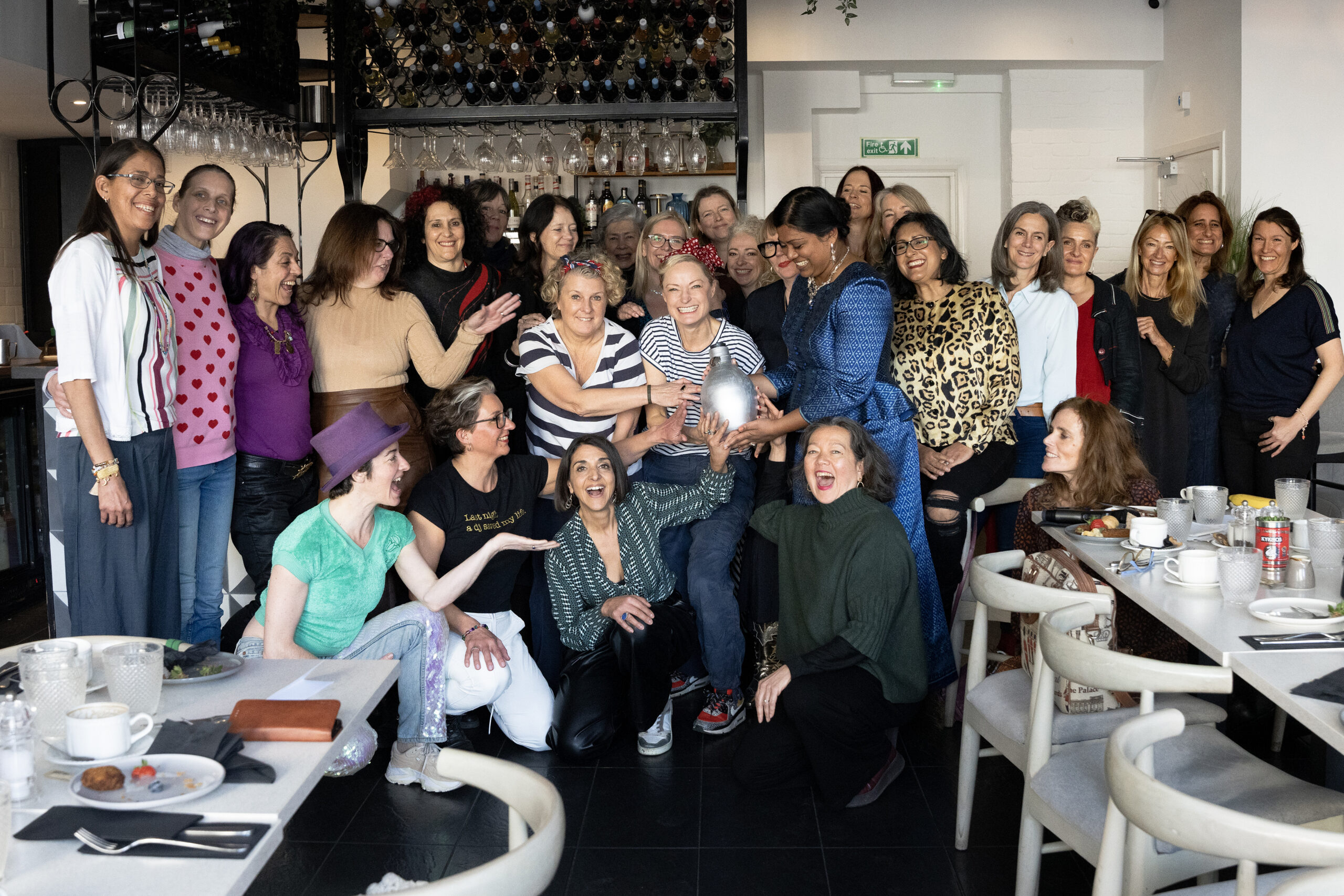 The EyeStorm Impact Circle group photo